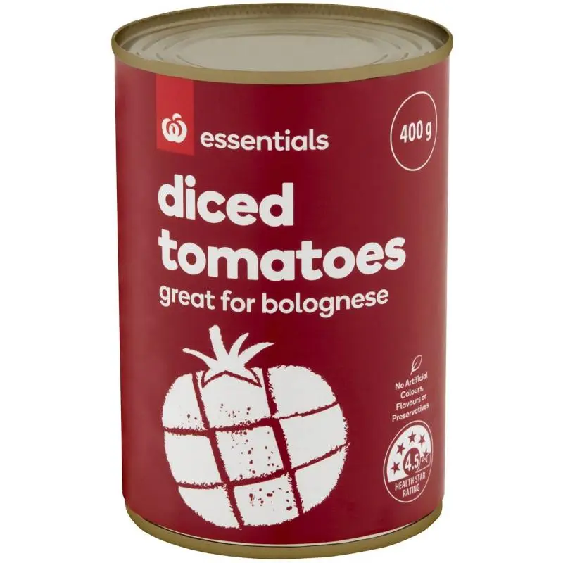 Essentials Diced Tomatoes 400g